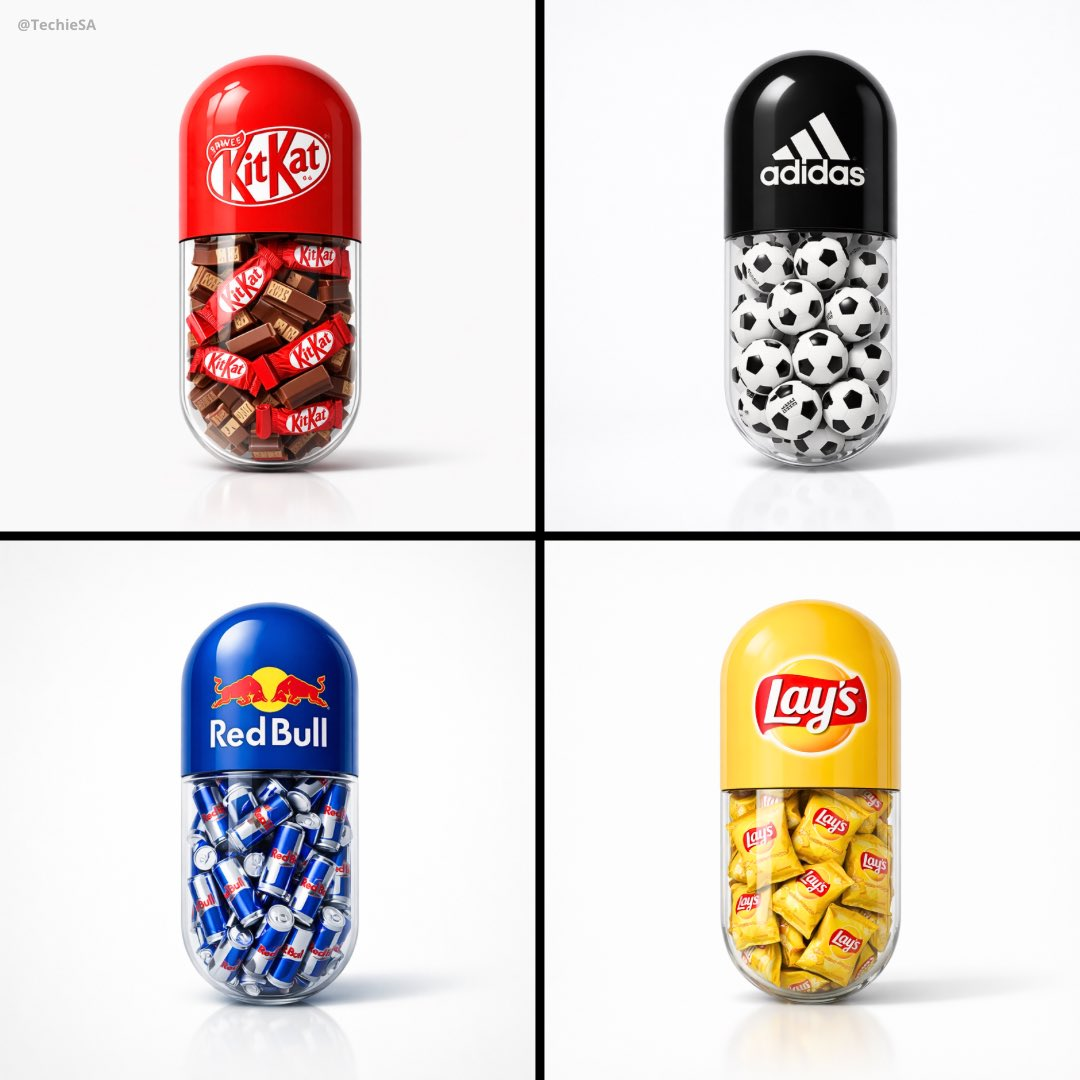 Flux 3 (flux-3.com) prompt example: Brand capsule product poster