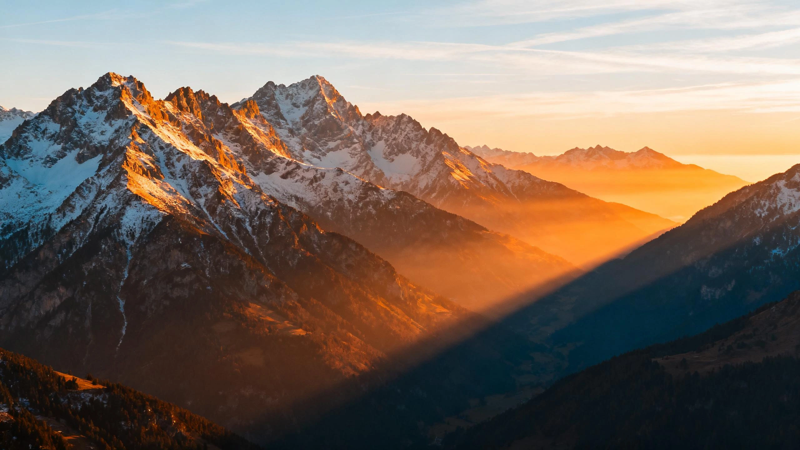 Golden Hour Landscape - AI generated landscape by Flux 3